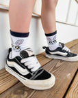 Rad Bunny with Pink Bunny Foot Crew Socks
