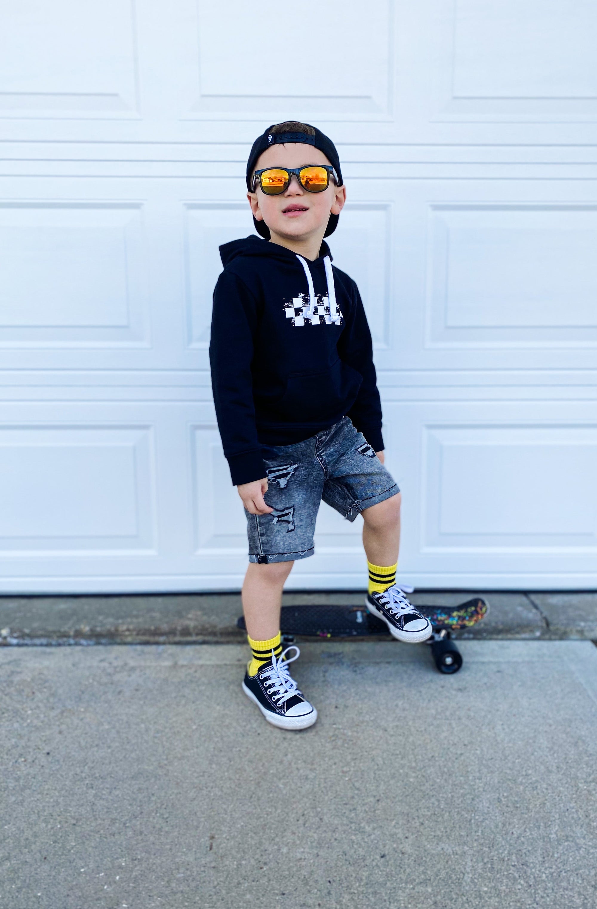 Sunny Kids Grip Socks | Bright Yellow Toddler &amp; Kids Socks
