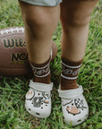 Touchdown Vibes Croc Shoe Charms | Football Shoe Accessories for Kids & Adults