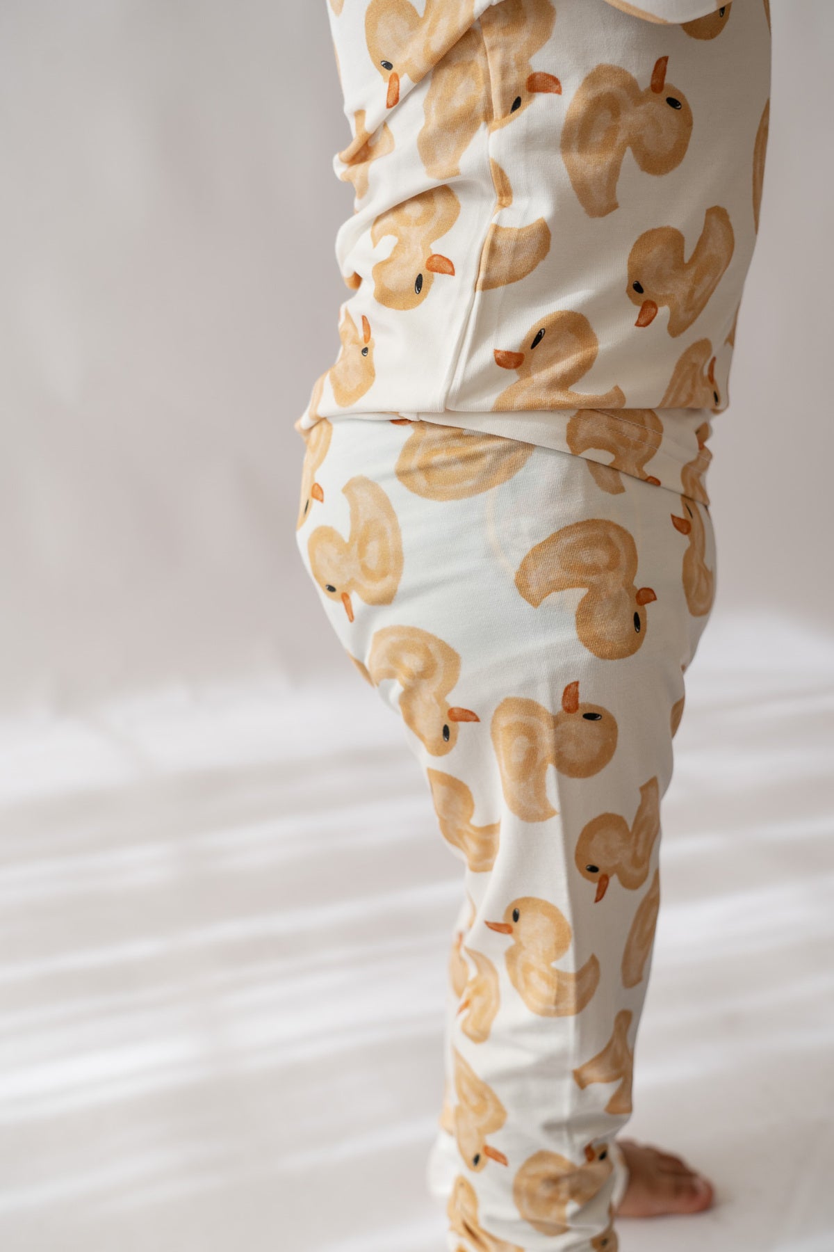 Ducky Bamboo Two Piece Pajama Set Baby Toddler and Kids