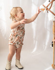 Cowgirl Bubble Romper | Bamboo Baby Bubble Romper