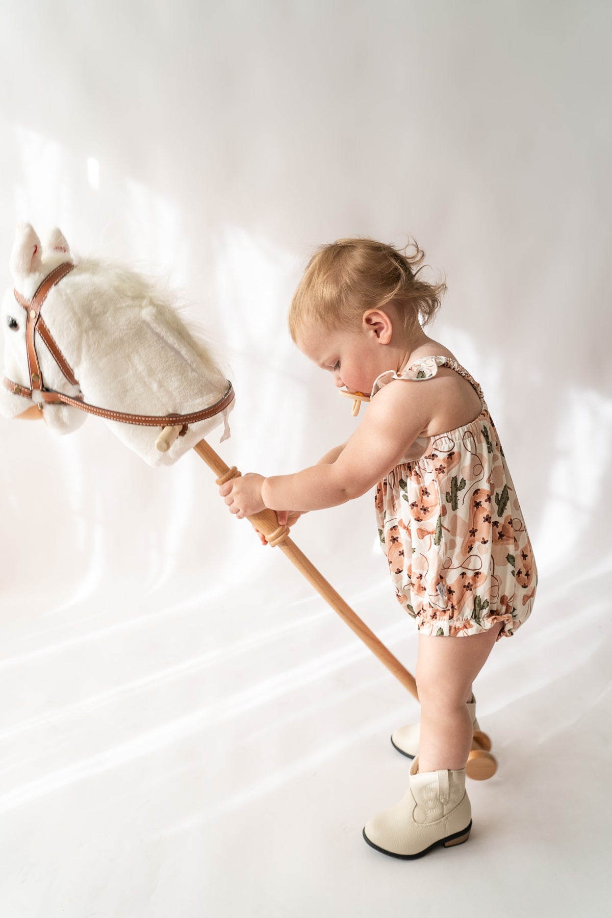 Cowgirl Bubble Romper | Bamboo Baby Bubble Romper