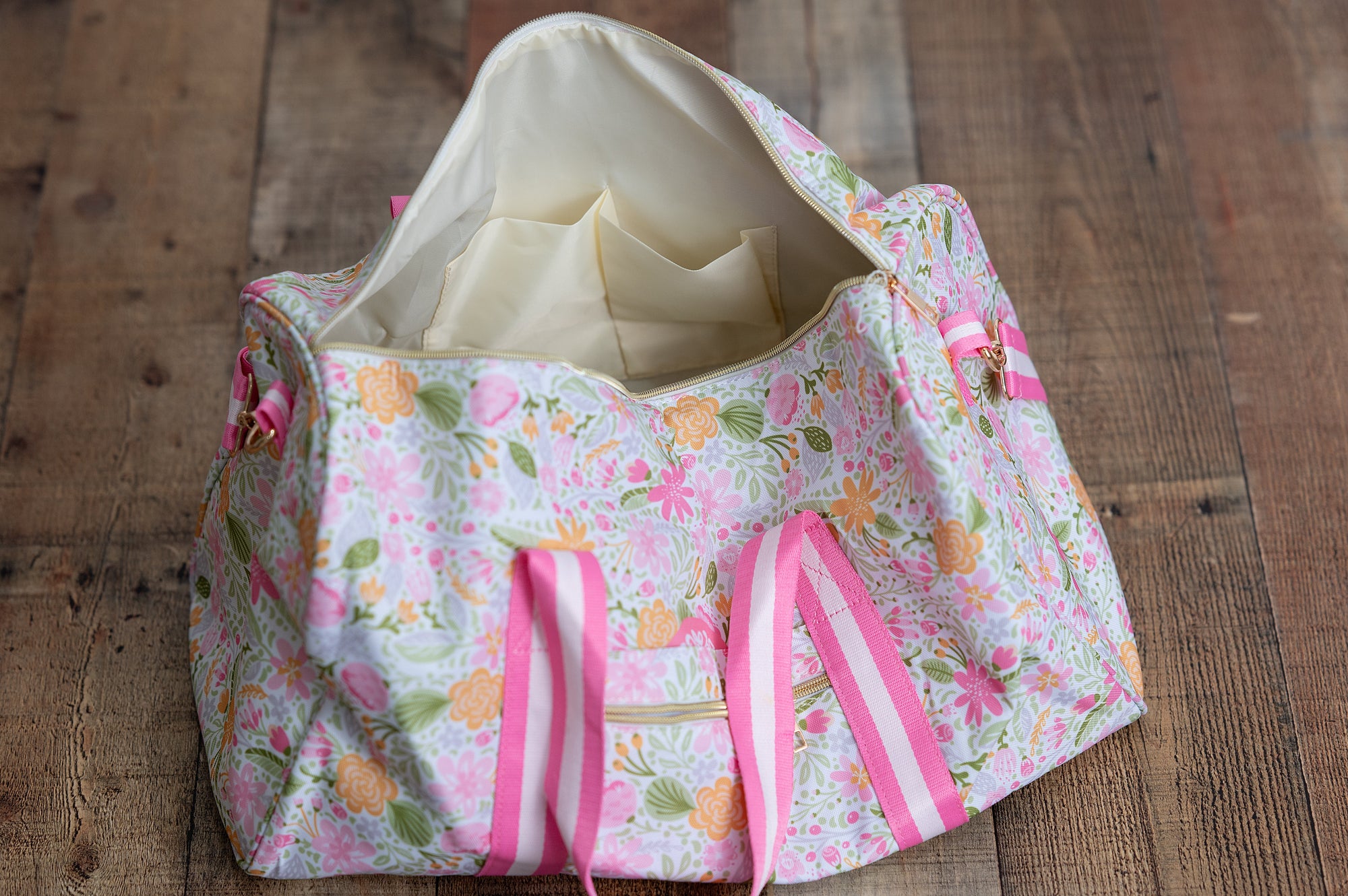 Dance Floral Bag | Girls Floral Dance Duffel Bag