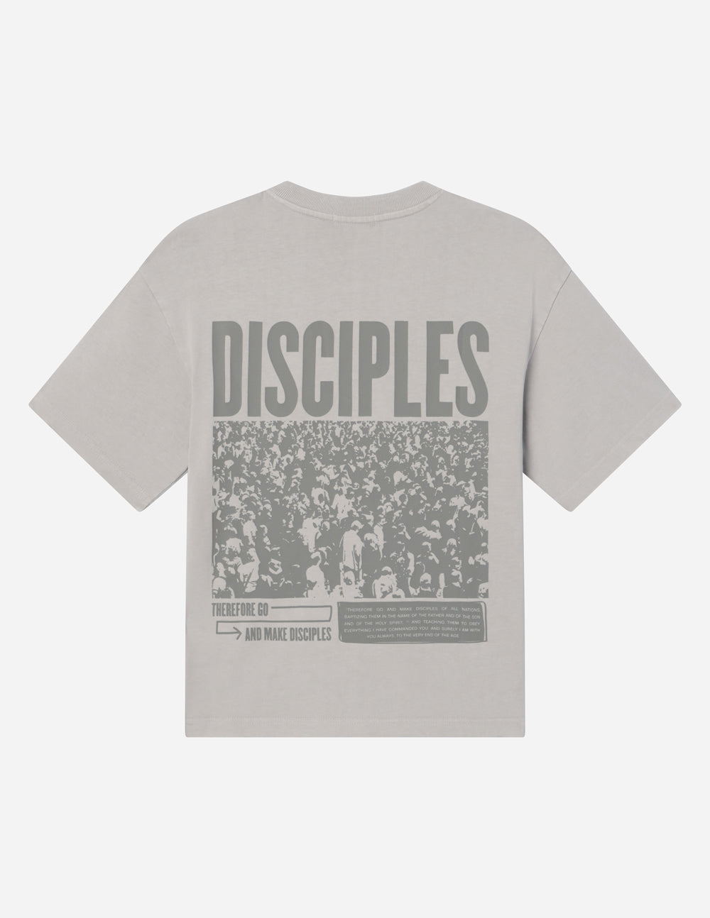 Disciples Heavyweight Tee – Chateau Grey