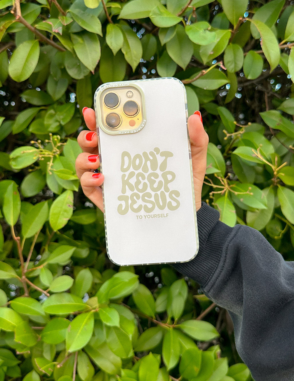 Don't Keep Jesus to Yourself Christian iPhone Case Faith Phone Case Mark 16