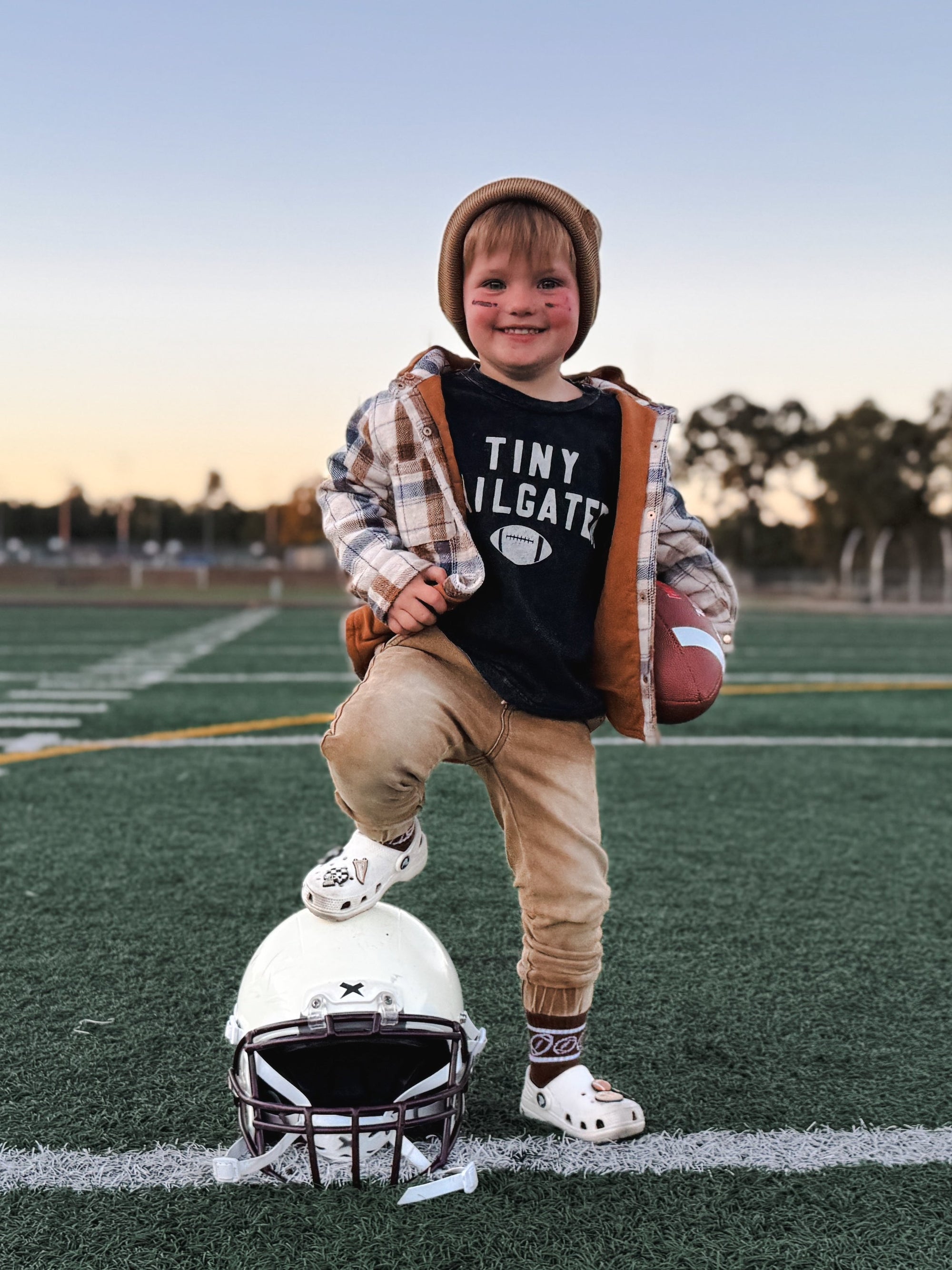 Touchdown Vibes Croc Shoe Charms | Football Shoe Accessories for Kids &amp; Adults