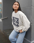Faith Can Move Mountains Cream Crewneck Sweatshirt