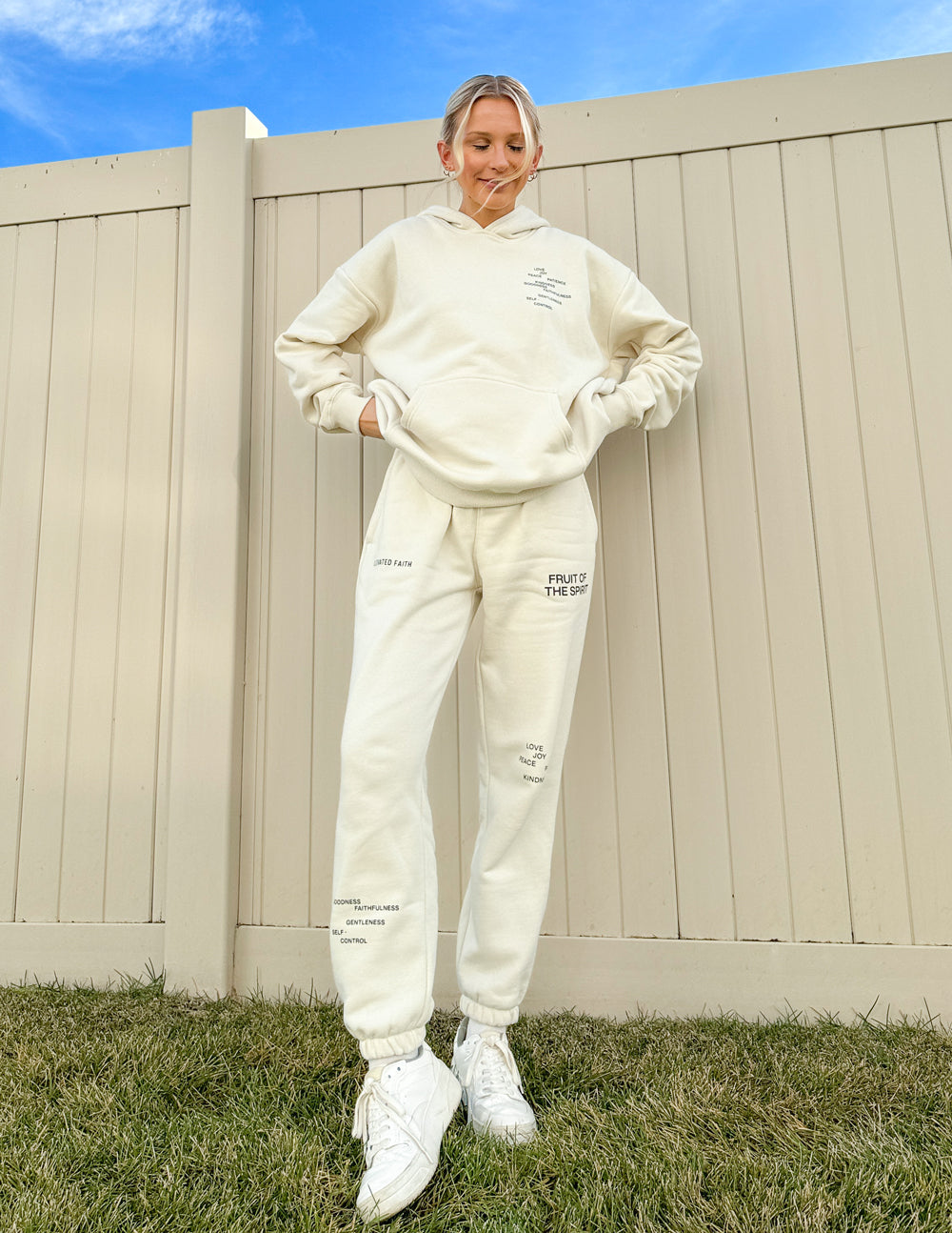 Fruit of the Spirit Unisex Sweatpants | Relaxed Christian Joggers | Birch