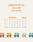 Play Sandal Fern Plaid Kids Water Friendly Sandals