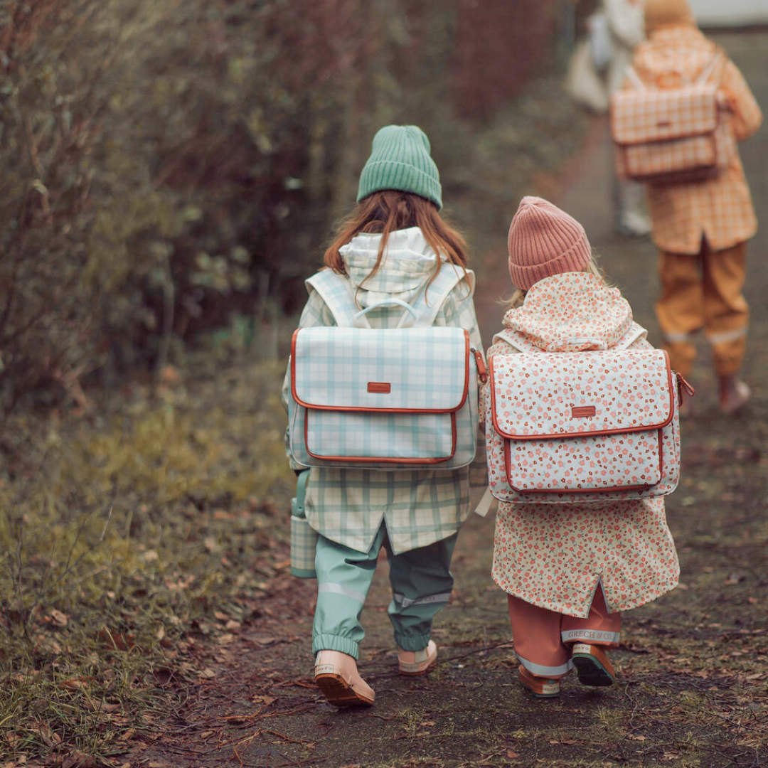 Satchel Backpack Sunset Meadow Kids Backpack
