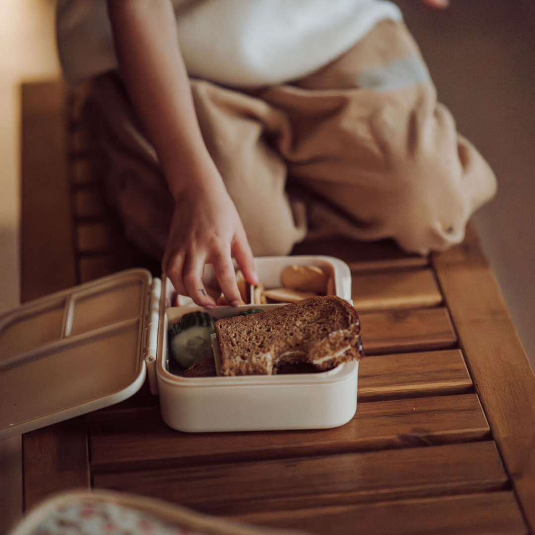 3 Compartment Leakproof Lunchbox Sunset Meadow