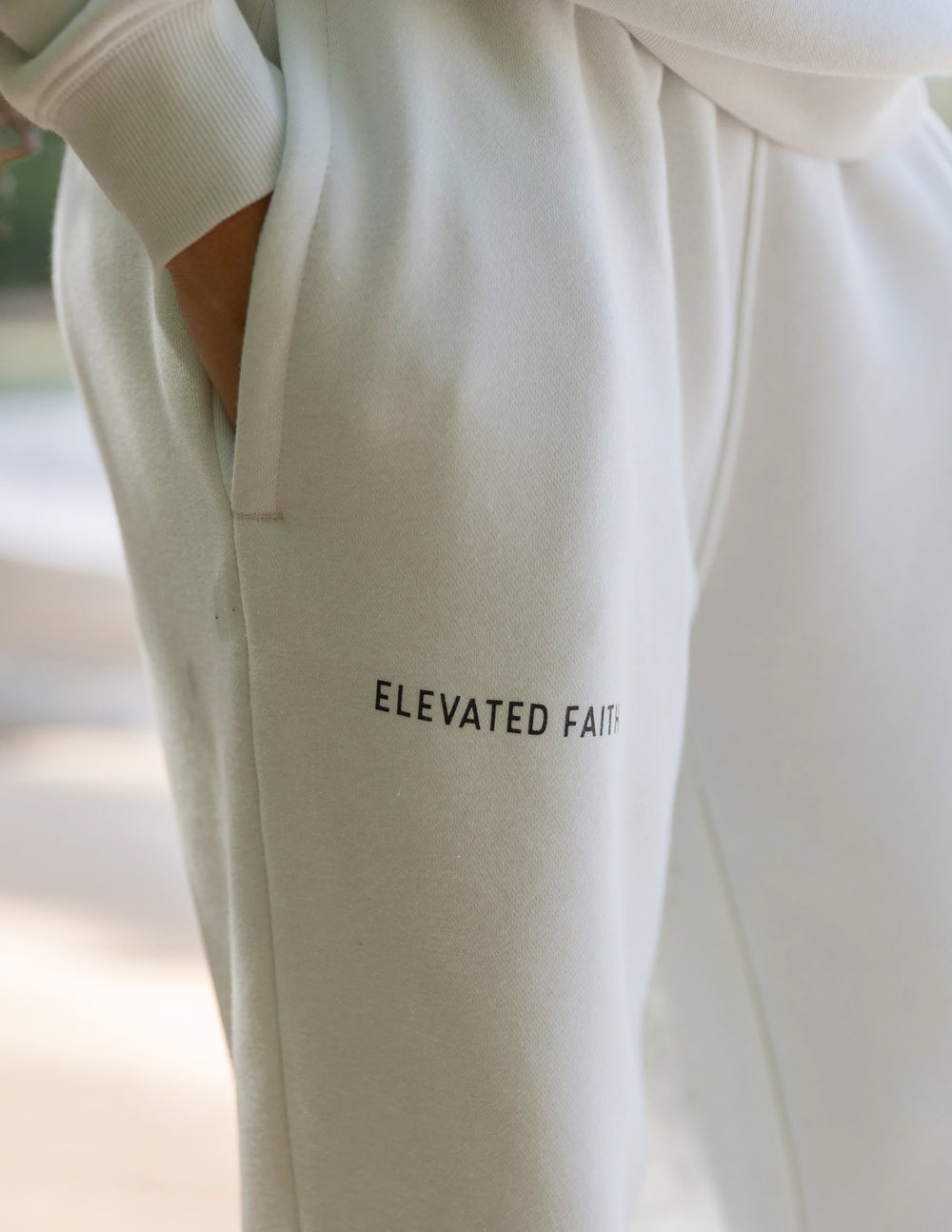 God First Unisex Sweatpants | Relaxed Christian Fleece Joggers