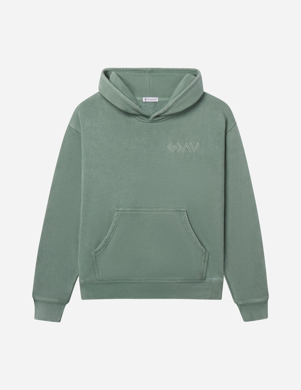 God Is Greater Moss Green Unisex Hoodie