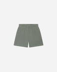 Front view of Millstone Grey God Made Me kids shorts