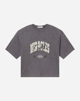 God of Miracles Women’s Cropped Tee – Grey Mist