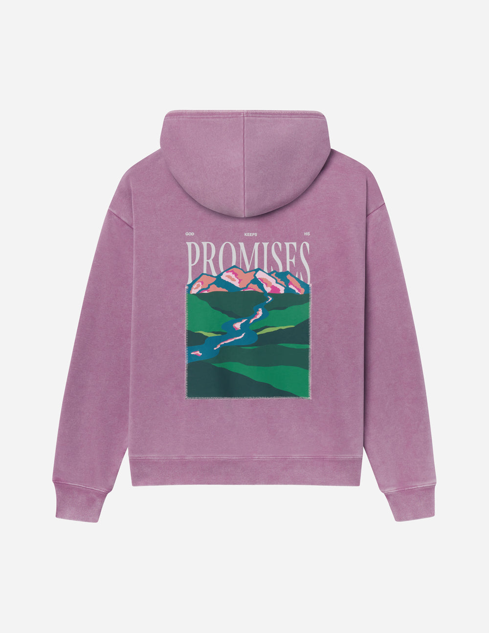 God’s Promises Hoodie, Bordeaux
