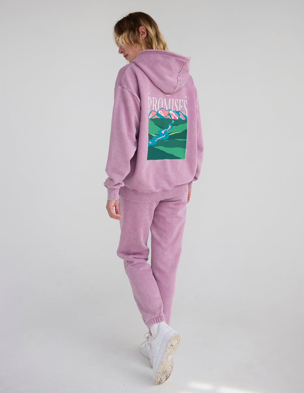 God’s Promises Hoodie, Bordeaux