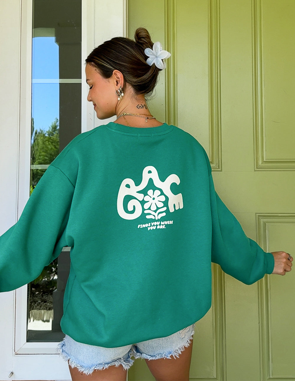 Grace Greenlake Crewneck Sweatshirt