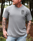 Child of God – Men’s Christian T-Shirt with Angel Design (2 Corinthians 6:18)