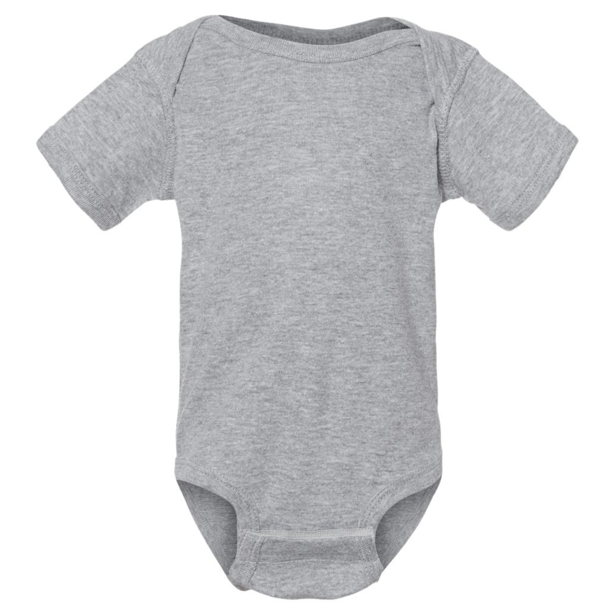 4400 Rabbit Skins Custom Infant Baby Rib Bodysuit | Custom Baby Bodysuit