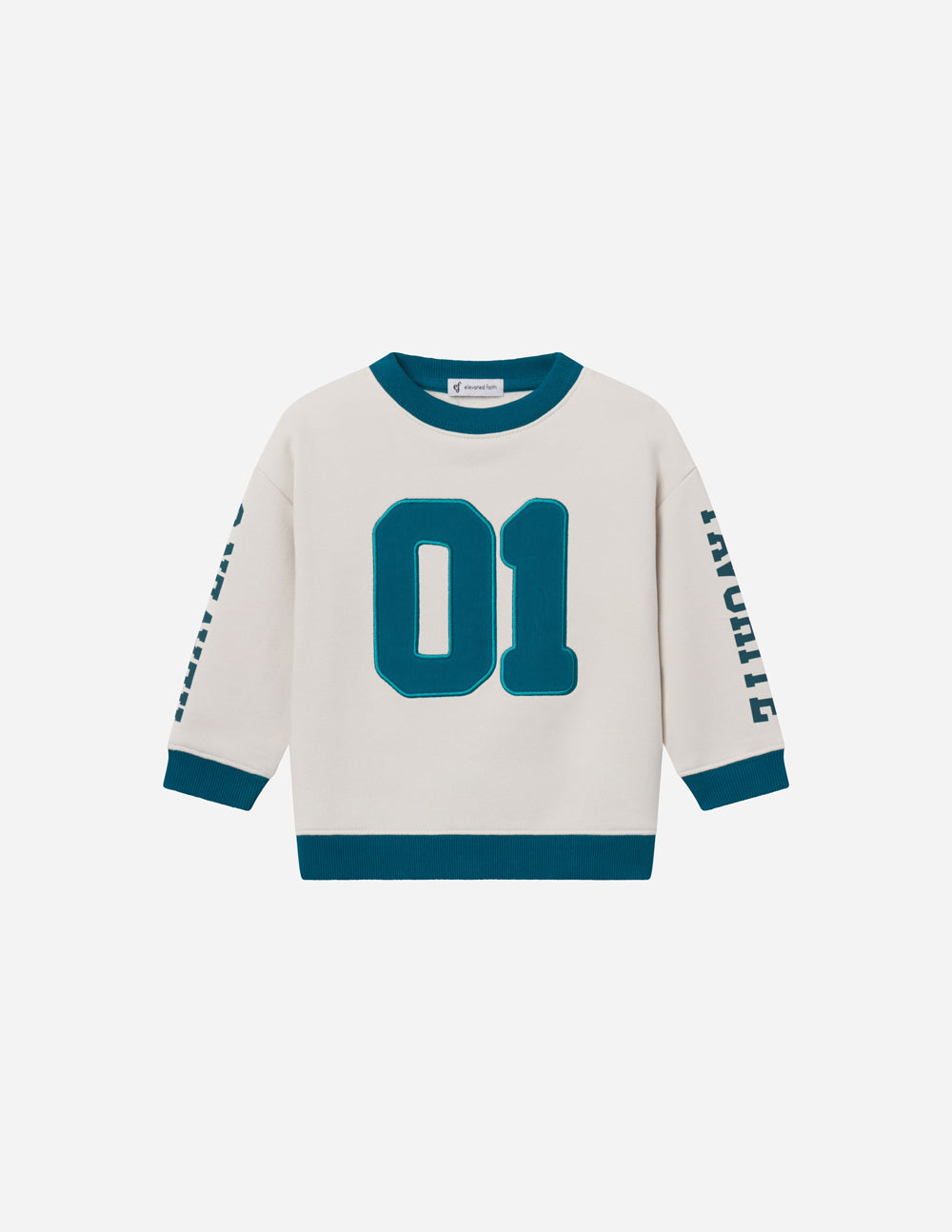 Heaven’s Favorite Kids Crewneck Sweatshirt – Pumice Stone