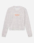 I Believe in Miracles White Camo Heavyweight Long Sleeve Tee