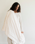 PATTERNED FAUX FUR THROW BLANKETS