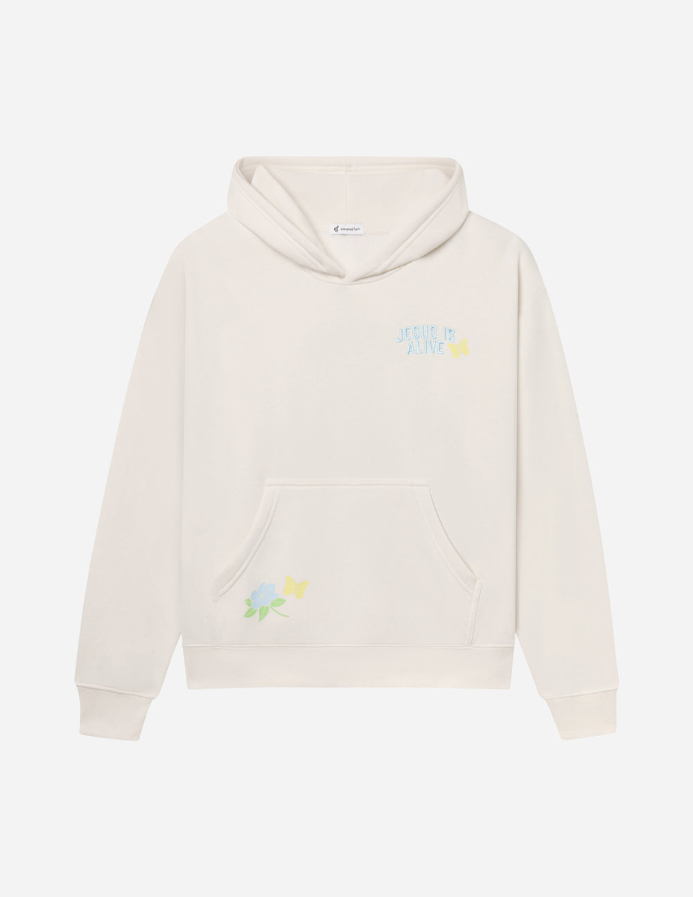 Jesus Is Alive Hoodie – Nimbus Cloud