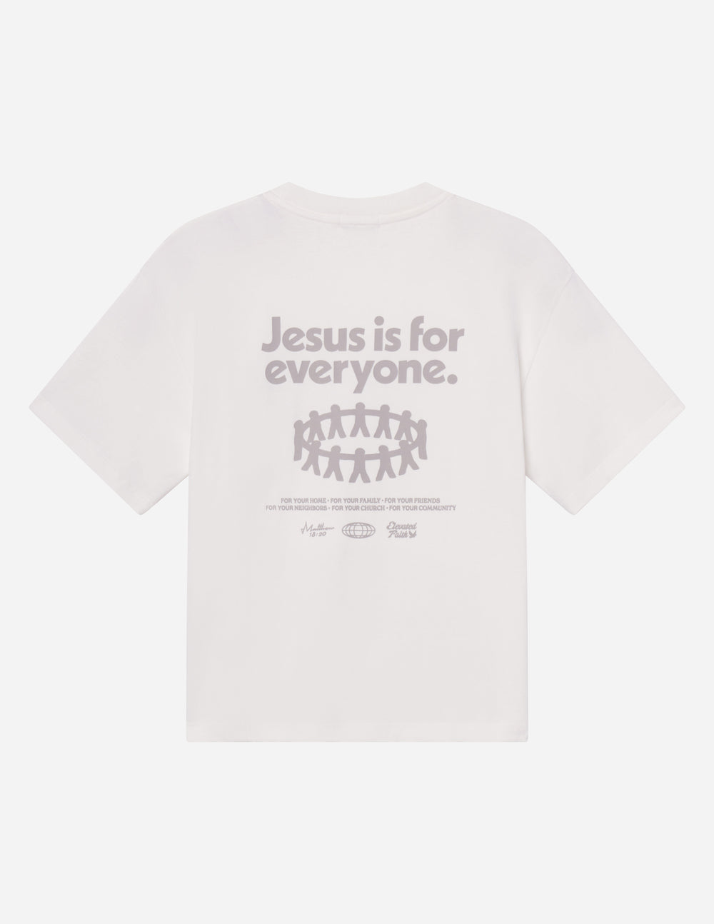 Jesus Is for Everyone White Sand Heavyweight T-Shirt