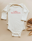Little Valentine Organic Baby Bodysuit Long Sleeve