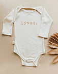 Loved. Organic Baby Bodysuit Long Sleeve
