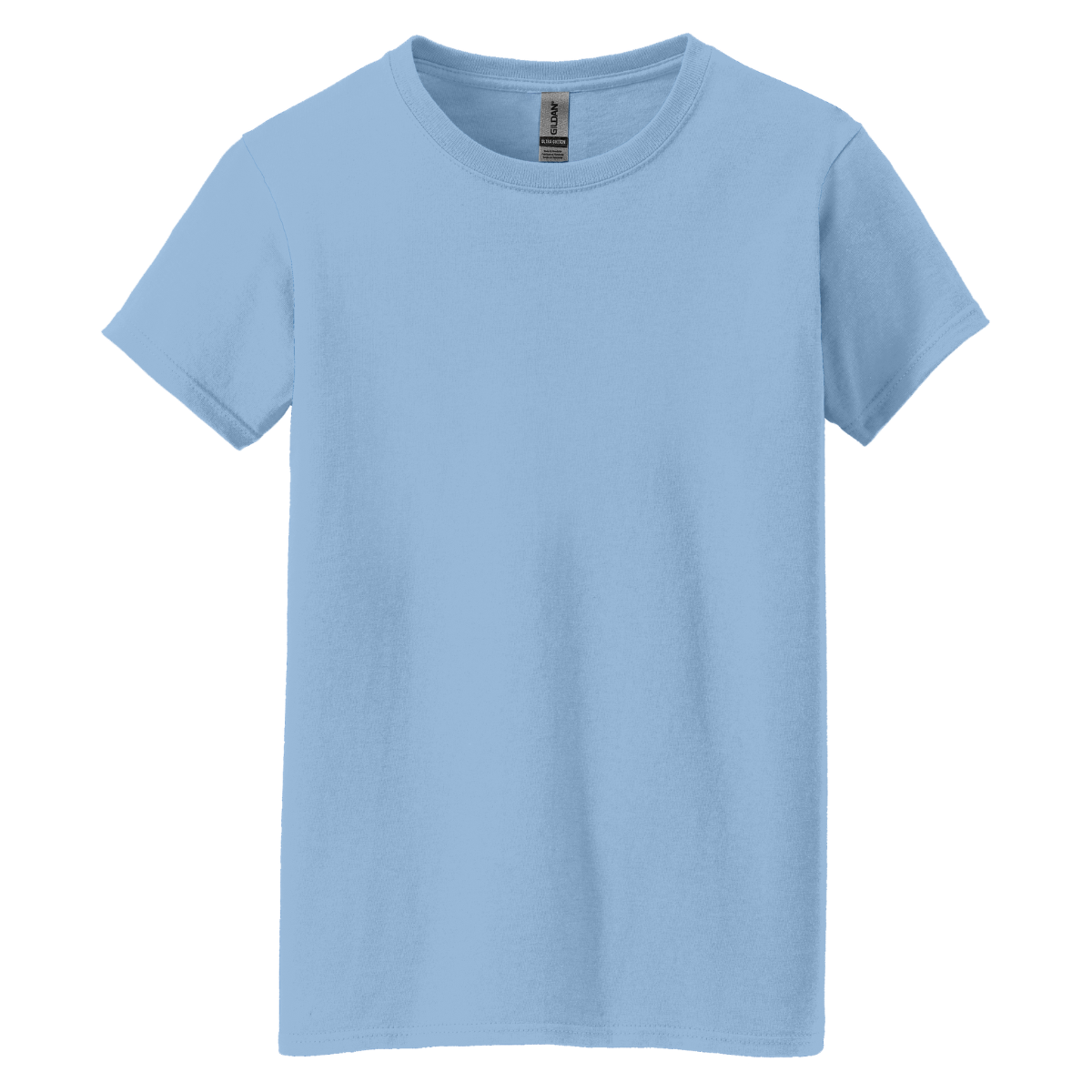 G500L Gildan Ladies&#39; Heavy Cotton™ T-Shirt – Custom Print Fitted Tee for Women