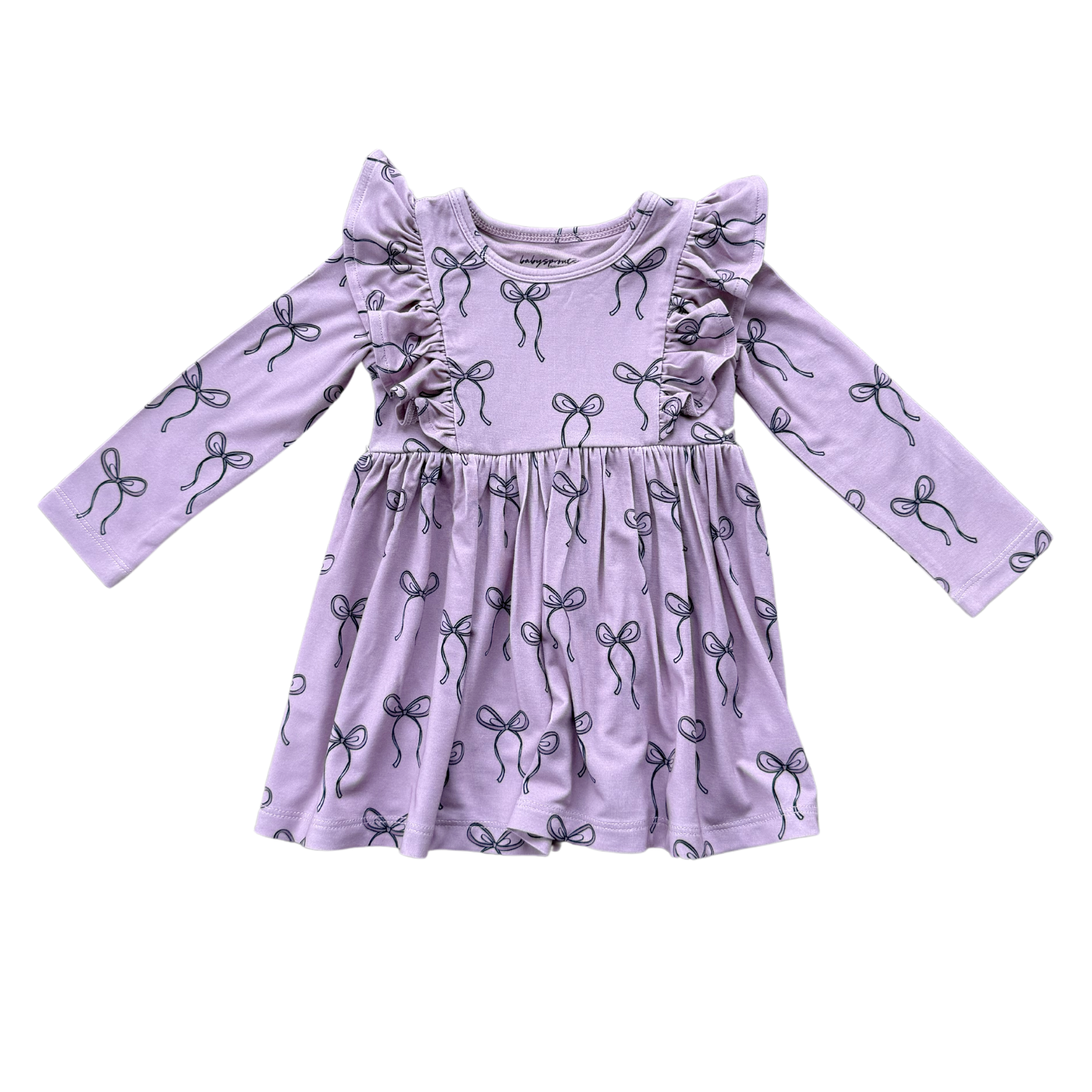Long Sleeve Ruffle Dress