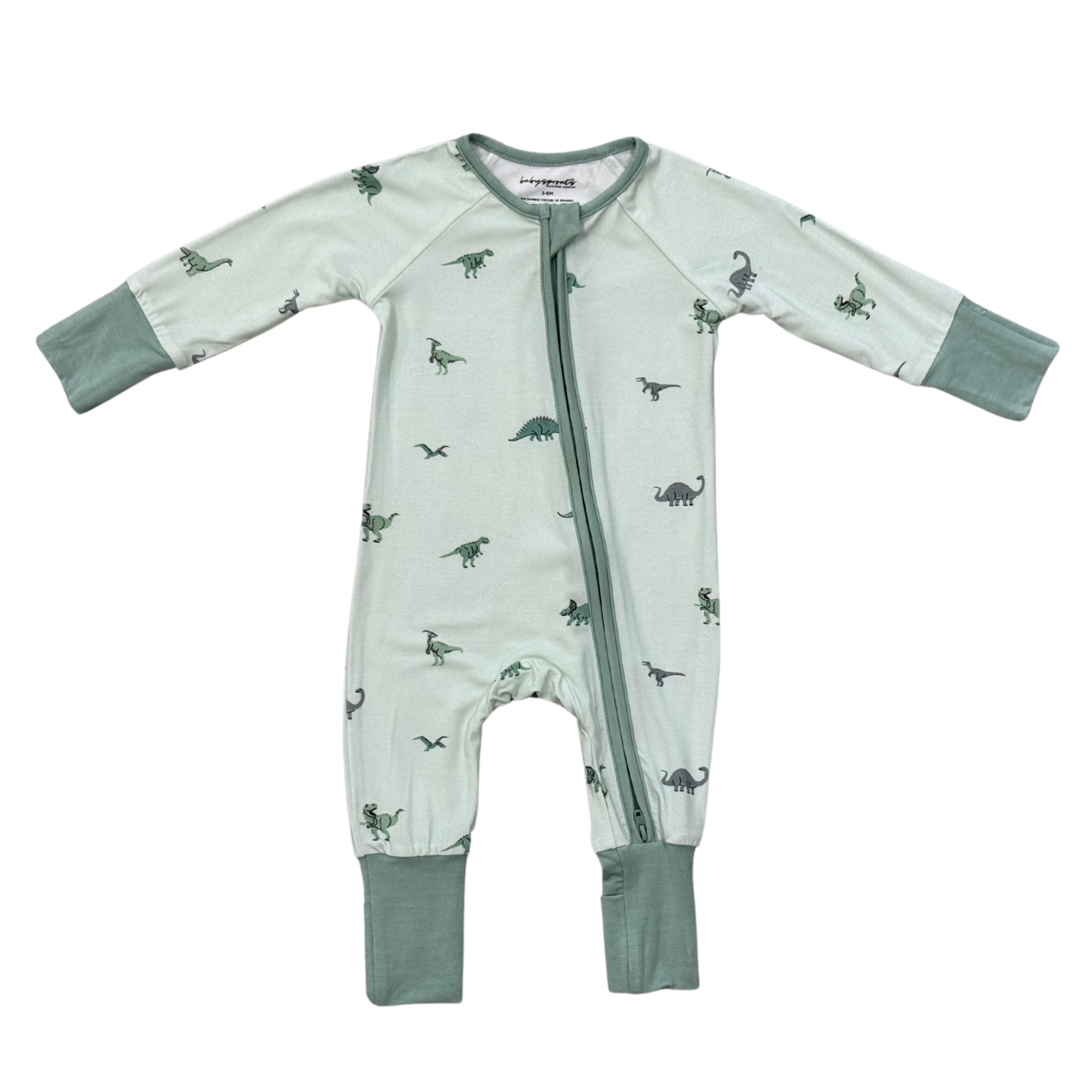 Long Sleeve Zip Romper