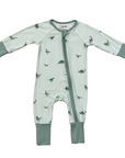 Long Sleeve Zip Romper