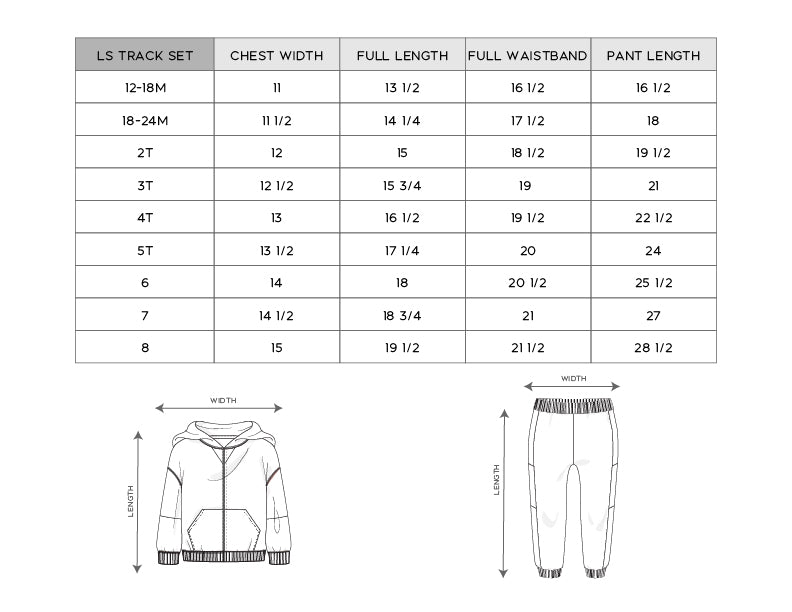 Long Sleeve Track Set