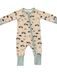 Long Sleeve Zip Romper