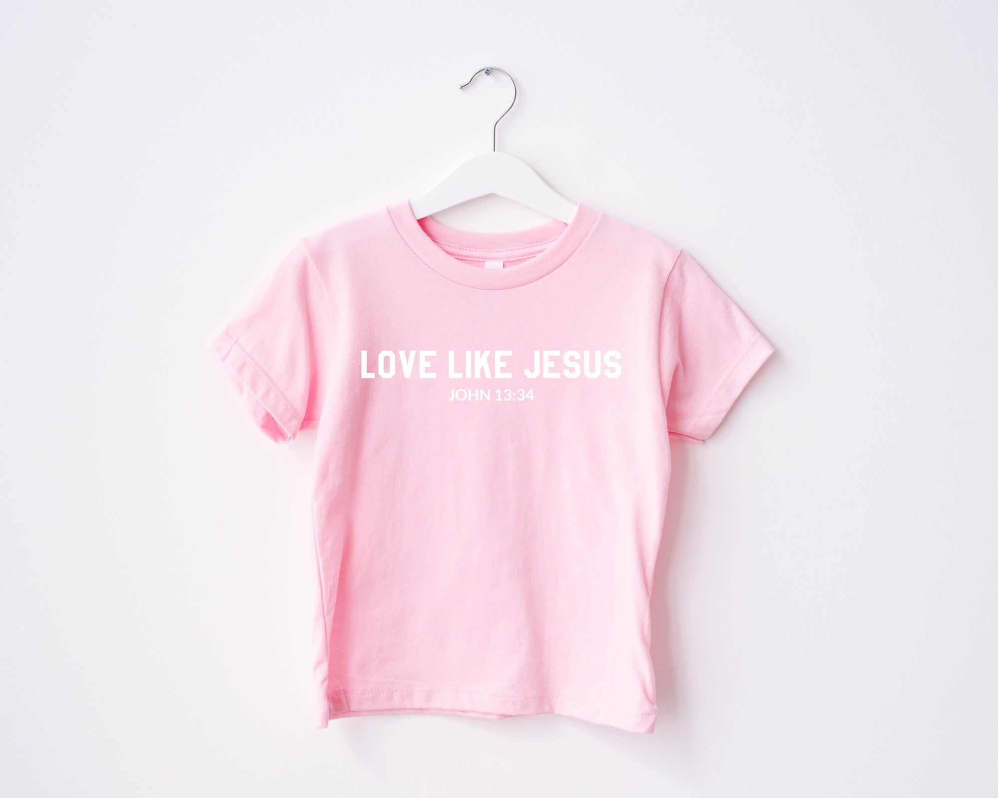 Love Like Jesus Christian Kids Shirt Baby Toddler Youth Tee