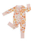 Sweet Blossom Bamboo Zip Romper Baby Sleeper