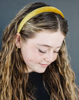 Citron | Velvet Headband
