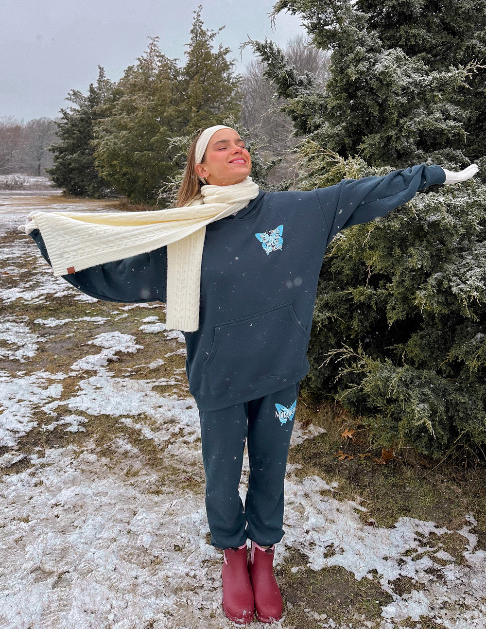 Made New Butterfly Unisex Sweatpants | Faith Inspired Christian Sweatpants