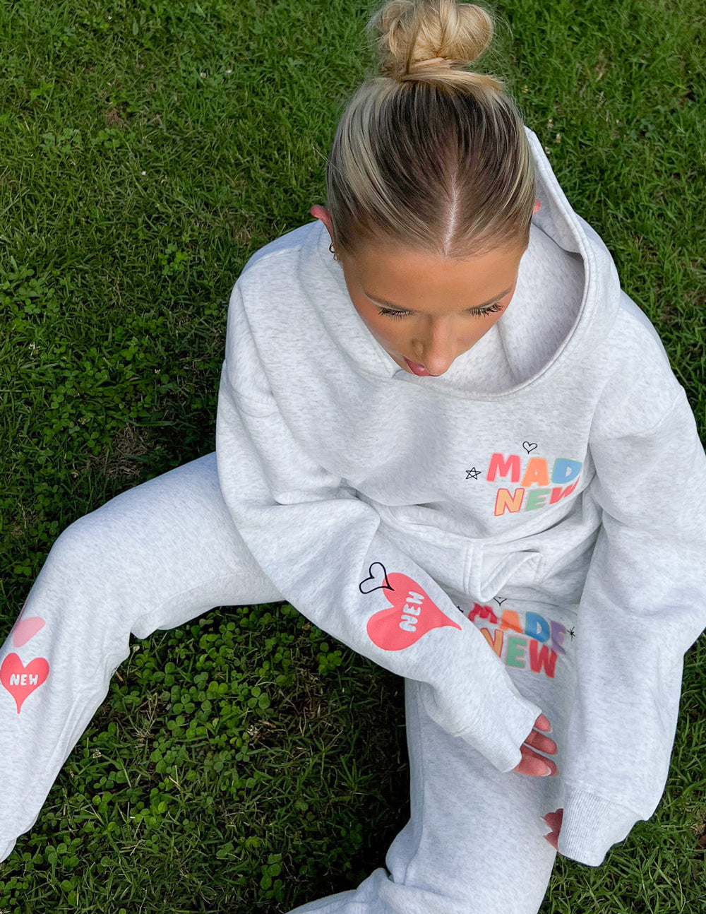 Made New Unisex Sweatpants | Faith Inspired Relaxed Fit Joggers
