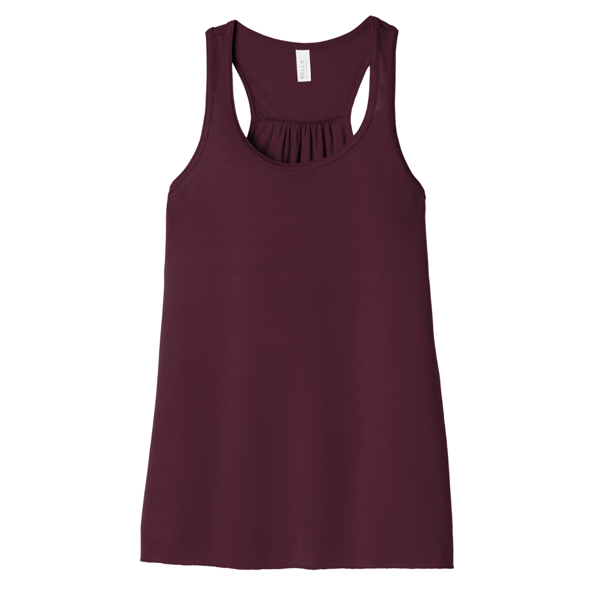B8800 Bella + Canvas Ladies&#39; Flowy Racerback Tank – Lightweight Custom Print Tank Top