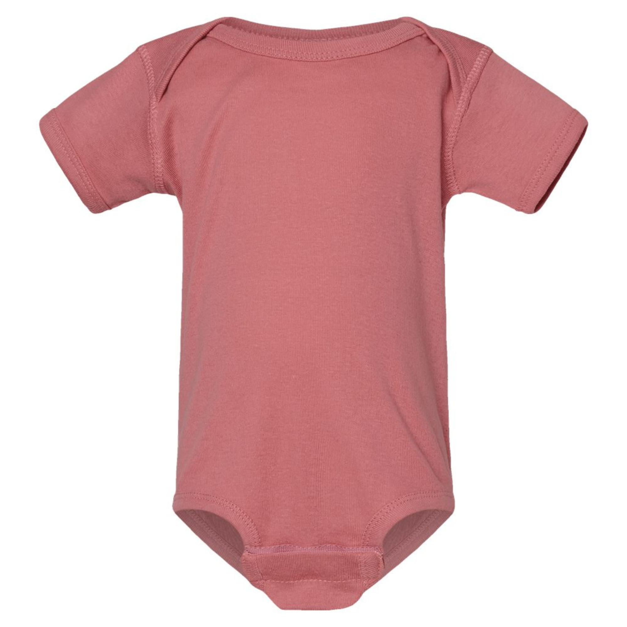 4400 Rabbit Skins Custom Infant Baby Rib Bodysuit | Custom Baby Bodysuit