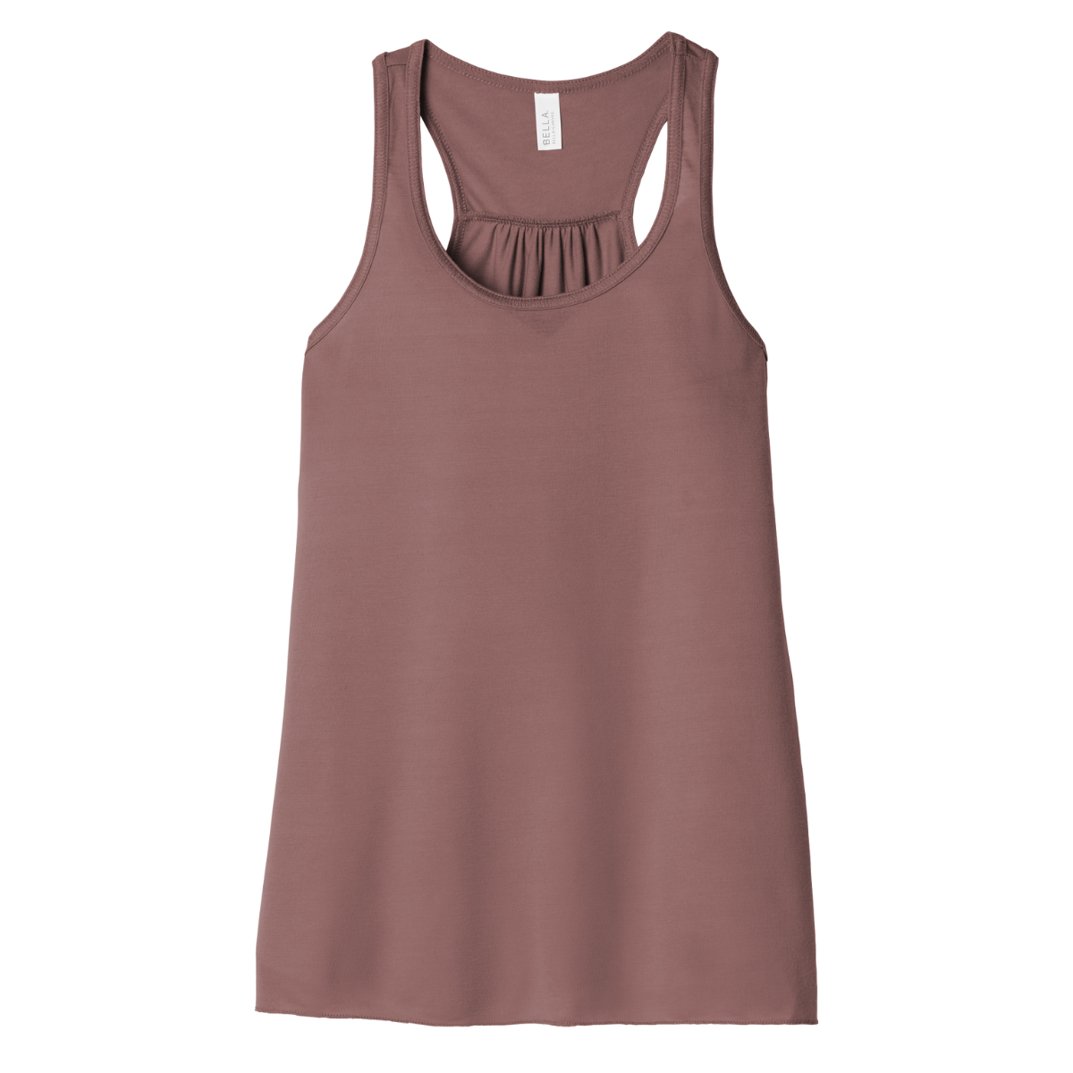 B8800 Bella + Canvas Ladies&#39; Flowy Racerback Tank – Lightweight Custom Print Tank Top