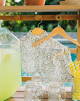 Palm Tree Linen Button Up Shirt