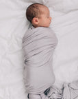 Stone Bamboo Stretch Swaddle