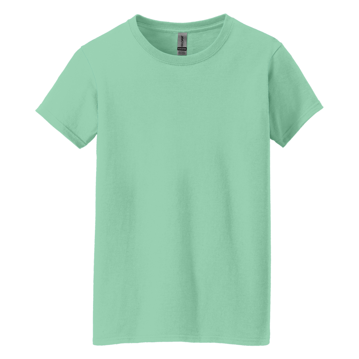 G500L Gildan Ladies&#39; Heavy Cotton™ T-Shirt – Custom Print Fitted Tee for Women