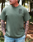 Child of God – Men’s Christian T-Shirt with Angel Design (2 Corinthians 6:18)
