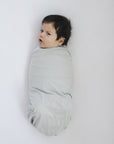 Stone Bamboo Stretch Swaddle